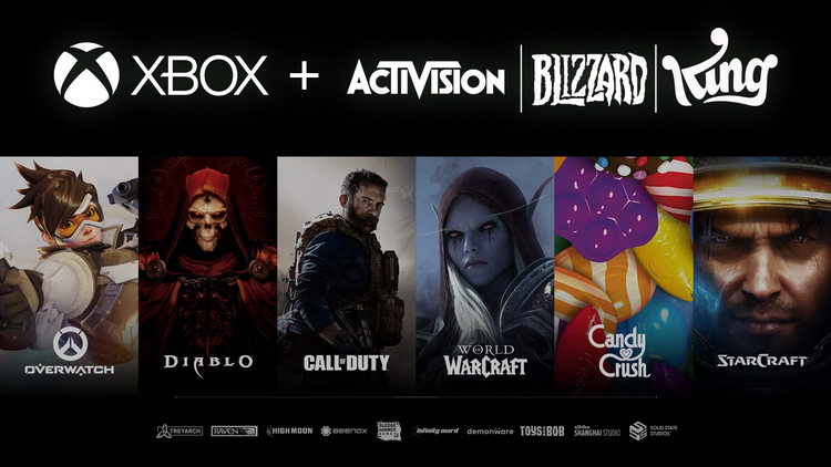 Microsoft kauft Activision Blizzard für 68,7 Millionen
