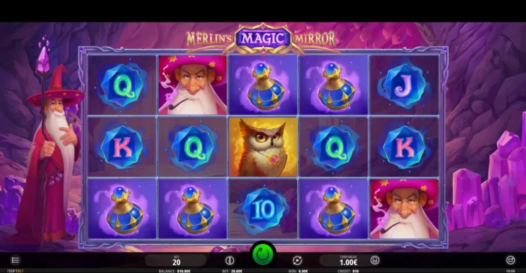 Merlin's Magic Mirror game