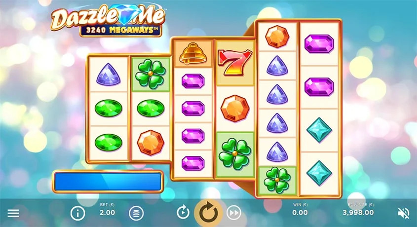 Gameplay von Dazzle Me Megaways