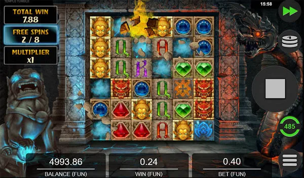 Temple Tumble game screenshot