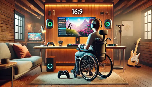 Accessible gaming design