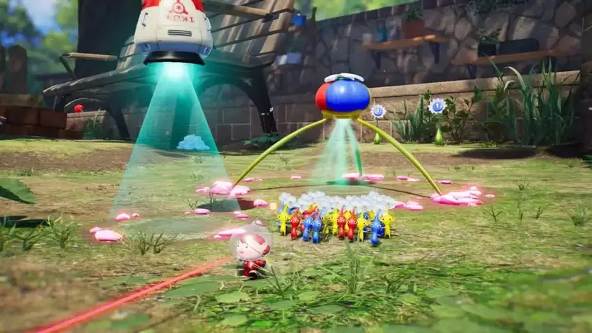 Mecánica del juego de Pikmin 4