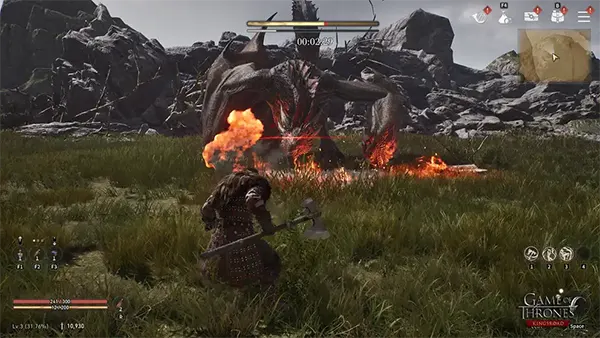 Game characters dialogue