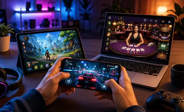Cross-device gaming