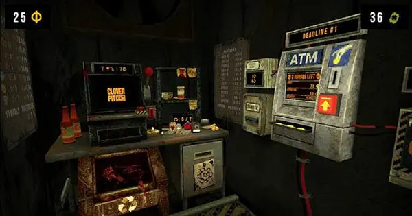 Tragamonedas roguelite CloverPit